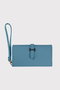 Zoozie Bags Cartera de Mujer Azul Piel PU 17x1.5x9 cm Elegante y Sofisticada para Uso Diario y Regalo Perfecto